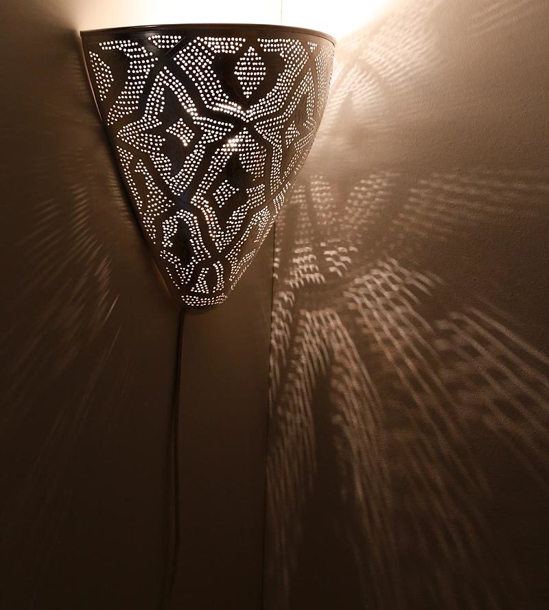Zegevieren Verminderen blad wandverlichting - wandlampen als sfeerverlichting - glasmozaiek turks